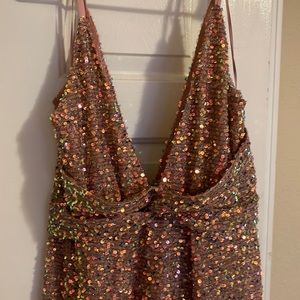 Fashion Nova Blush color dress